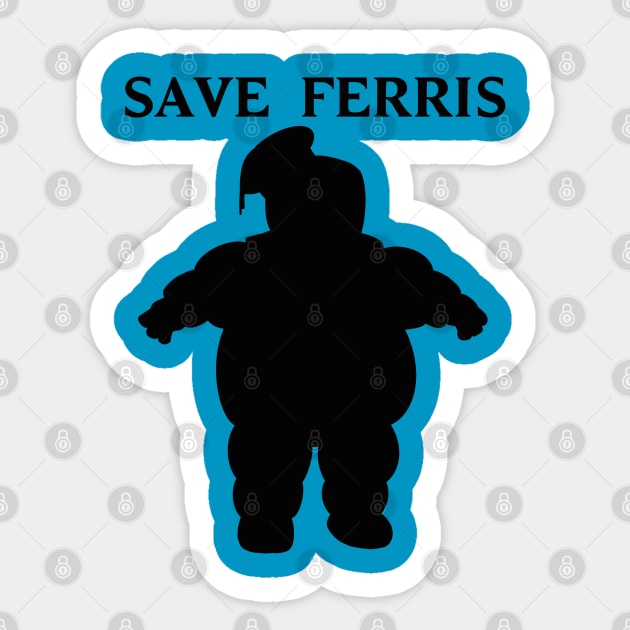 Save Ferris - Ghosts Sticker by joefixit2